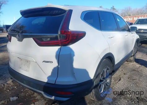 2021 Honda Cr-V Awd Ex из США, поврежденный, VIN 2HKRW2H57MH631046